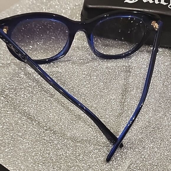 Juicy Couture Rectangle Blue Violet Gradient Sunglasses main image 6